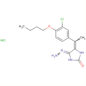 2-Imidazolidinone, [1-(4-butoxy-3-chlorophenyl)ethylidene]hydrazone,monohydrochloride