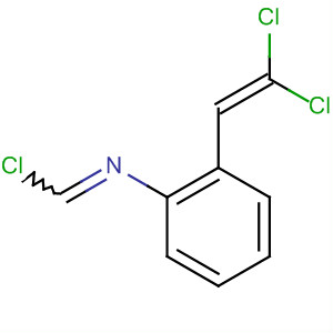 Benzenecarboximidoyl chloride, N-(2,2-dichloroethenyl)-