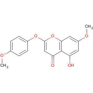 4H-1-Benzopyran-4-one, 5-hydroxy-7-methoxy-2-(4-methoxyphenoxy)-