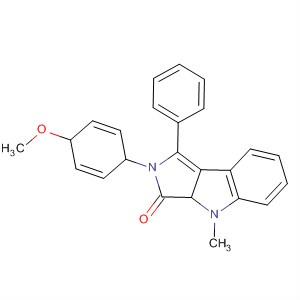Pyrrolo[3,4-b]indol-3(2H)-one,1,4-dihydro-2-(4-methoxyphenyl)-4-methyl-1-phenyl-
