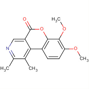 5H-[1]Benzopyrano[3,4-c]pyridin-5-one, 7,8-dimethoxy-1,2-dimethyl-
