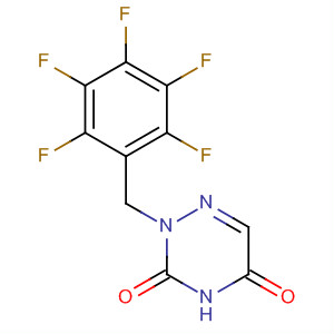 1,2,4-Triazine-3,5(2H,4H)-dione, 2-[(pentafluorophenyl)methyl]-