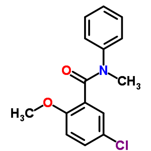 5-chloro-2-methoxy-N-methyl-N-phenylbenzamide