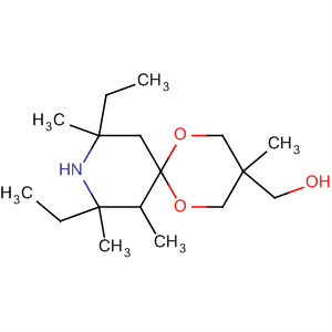 1,5-Dioxa-9-azaspiro[5.5]undecane-3-methanol,8,10-diethyl-3,7,8,10-tetramethyl-