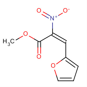 2-Propenoic acid, 3-(2-furanyl)-2-nitro-, methyl ester, (E)-