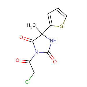 2,4-Imidazolidinedione, 3-(chloroacetyl)-5-methyl-5-(2-thienyl)-