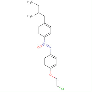 Diazene, [4-(2-chloroethoxy)phenyl][4-(2-methylbutyl)phenyl]-, 1-oxide