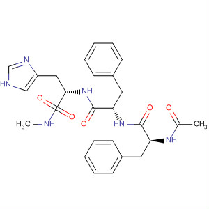 L-Histidinamide, N-acetyl-L-phenylalanyl-L-phenylalanyl-N-methyl-