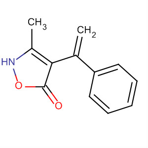 5(2H)-Isoxazolone, 3-methyl-4-(1-phenylethenyl)-