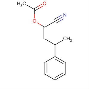 2-Pentenenitrile, 2-(acetyloxy)-4-phenyl-, (E)-