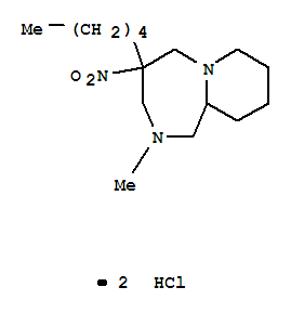 2-methyl-4-nitro-4-pentyldecahydropyrido[1,2-a][1,4]diazepine