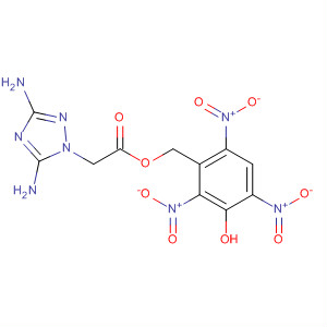 1H-1,2,4-Triazole-1-acetic acid, 3,5-diamino-, methyl ester, compd.with 2,4,6-trinitrophenol