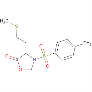 5-Oxazolidinone, 3-[(4-methylphenyl)sulfonyl]-4-[2-(methylthio)ethyl]-
