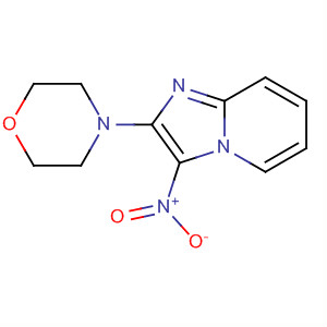 Imidazo[1,2-a]pyridine, 2-(4-morpholinyl)-3-nitro-