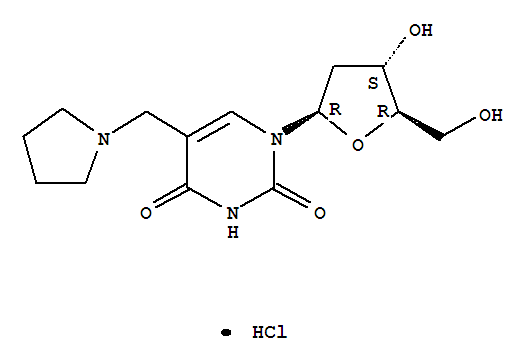 1-(2-deoxypentofuranosyl)-5-(pyrrolidin-1-ylmethyl)pyrimidine-2,4(1H,3H)-dione