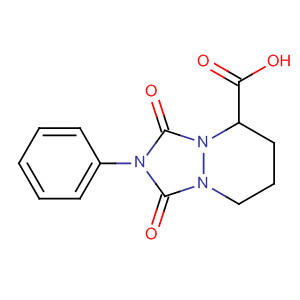 1H-[1,2,4]Triazolo[1,2-a]pyridazine-5-carboxylic acid,hexahydro-1,3-dioxo-2-phenyl-