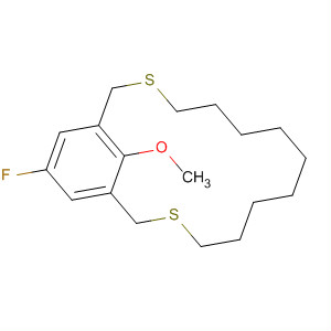 3,13-Dithiabicyclo[13.3.1]nonadeca-1(19),15,17-triene,17-fluoro-19-methoxy-