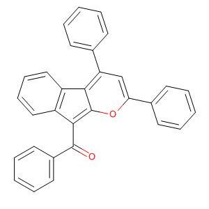 Methanone, (2,4-diphenylindeno[2,1-b]pyran-9-yl)phenyl-