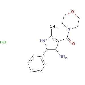 Morpholine, 4-[(4-amino-2-methyl-5-phenyl-1H-pyrrol-3-yl)carbonyl]-,hydrochloride