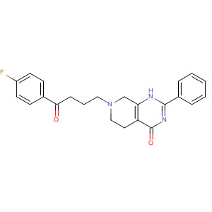 Pyrido[3,4-d]pyrimidin-4(1H)-one,7-[4-(4-fluorophenyl)-4-oxobutyl]-5,6,7,8-tetrahydro-2-phenyl-