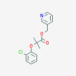 2-(2-chlorophenoxy)-2-methyl-propanoate