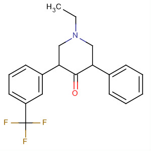 4-Piperidinone, 1-ethyl-3-phenyl-5-[3-(trifluoromethyl)phenyl]-
