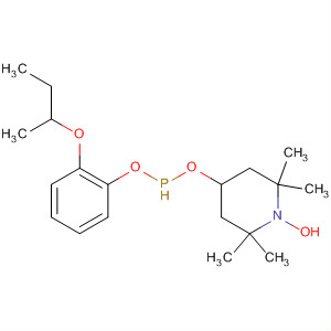 1-Piperidinyloxy,2,2,6,6-tetramethyl-4-[[(1-methylpropoxy)phenoxyphosphinyl]oxy]-