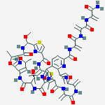 (17Z,31Z)-N-[3-({3-[(3-amino-3-oxoprop-1-en-2-yl)amino]-3-oxoprop-1-en-2-yl}amino)-3-oxoprop-1-en-2-yl]-31-ethylidene-14-(1-hydroxyethyl)-17-(2-hydroxypropylidene)-24-methoxy-20,34-dimethyl-38,41-dimethylidene-12,15,22,29,36,39-hexaoxo-19,33,43-trioxa-9,2