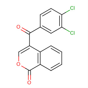 1H-2-Benzopyran-1-one, 4-(3,4-dichlorobenzoyl)-