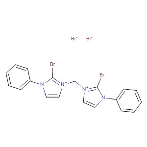 1H-Imidazolium, 1,1'-methylenebis[3-phenyl-, dibromide