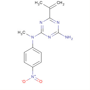 1,3,5-Triazine-2,4-diamine,N-methyl-6-(1-methylethenyl)-N-(4-nitrophenyl)-