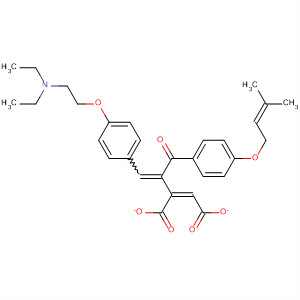 2-Propen-1-one,3-[4-[2-(diethylamino)ethoxy]phenyl]-1-[4-[(3-methyl-2-butenyl)oxy]phenyl]-, (2Z)-2-butenedioate