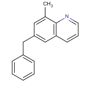 Quinoline, 8-methyl-6-(phenylmethyl)-