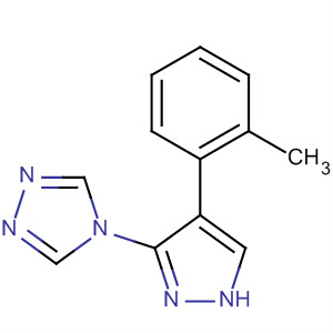 4H-1,2,4-Triazole, 4-[4-(2-methylphenyl)-1H-pyrazol-3-yl]-