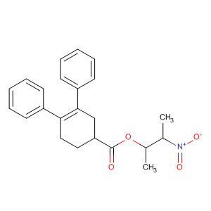 3-Cyclohexene-1-carboxylic acid, 3,4-diphenyl-, 1-methyl-2-nitropropylester
