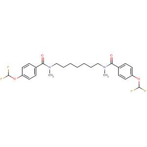 Benzamide, N,N'-1,7-heptanediylbis[4-(difluoromethoxy)-N-methyl-