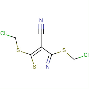 4-Isothiazolecarbonitrile, 3,5-bis[(chloromethyl)thio]-