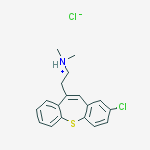 2-(2-chlorodibenzo[b,f]thiepin-10-yl)-N,N-dimethylethanaminium chloride