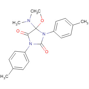 2,4-Imidazolidinedione,5-(dimethylamino)-5-methoxy-1,3-bis(4-methylphenyl)-