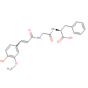 L-Phenylalanine,N-[N-[3-(4-hydroxy-3-methoxyphenyl)-1-oxo-2-propenyl]glycyl]-, (E)-