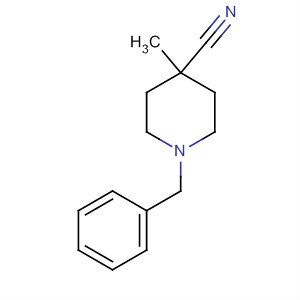 4-Piperidinecarbonitrile, 4-methyl-1-(phenylmethyl)-