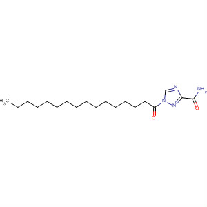 1H-1,2,4-Triazole-3-carboxamide, 1-(1-oxohexadecyl)-