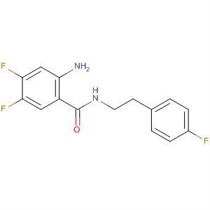 Benzamide, 2-amino-4,5-difluoro-N-[2-(4-fluorophenyl)ethyl]-