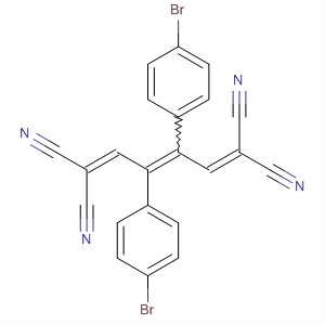 1,3,5-Hexatriene-1,1,6,6-tetracarbonitrile, 3,4-bis(4-bromophenyl)-, (E)-