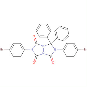 1H,5H-[1,2,4]Triazolo[1,2-a][1,2,4]triazole-1,3,5(2H)-trione,2,6-bis(4-bromophenyl)dihydro-7,7-diphenyl-