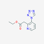 ETHYL 2-(3-(1H-TETRAZOL-1-YL)PYRIDIN-2-YL)ACETATE