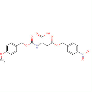 L-Aspartic acid, N-[[(4-methoxyphenyl)methoxy]carbonyl]-,4-[(4-nitrophenyl)methyl] ester