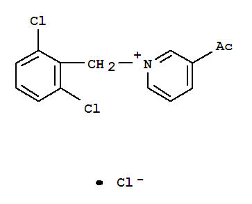 3-acetyl-1-(2,6-dichlorobenzyl)pyridinium