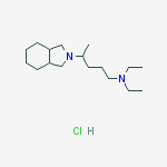 4-(1,3,3a,4,5,6,7,7a-octahydroisoindol-2-yl)-N,N-diethyl-pentan-1-amine
