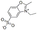 3-ethyl-2-methyl-5-sulphonatobenzoxazolium
